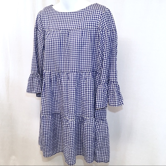 Philosophy Dresses & Skirts - philosophy REPUBLIC CLOTHING GINGHAM Blue White M